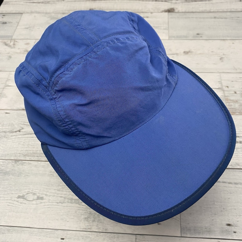 Vintage Patagonia Spoonbill Hat Cap Medium Blue Strapback 5 Panel 80s 90s Y2K